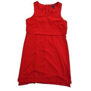 NWT Forever 21 Layered Tank Midi Dress Size 2XL Red Layered Summer New A-Line